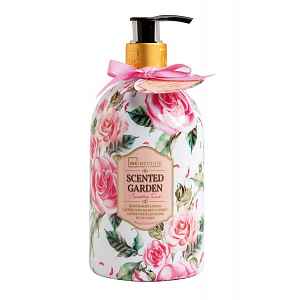 IDC Institute Scented Garden Růže mléko na tělo a ruce 500 ml