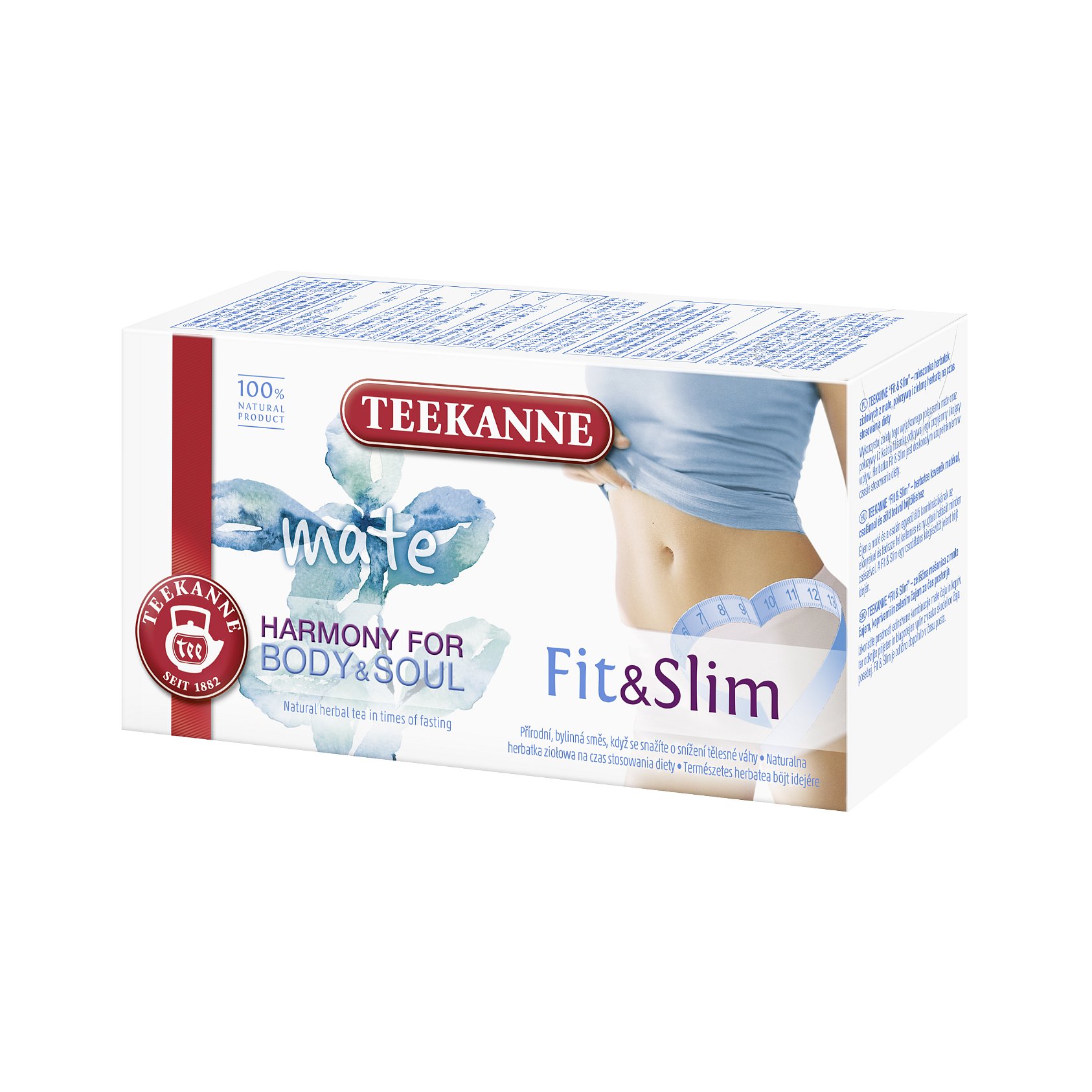 Teekanne Wellness Fit&Slim porcovaný čaj 20x1,6 g