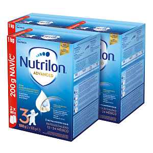 NUTRILON Mléko batolecí 3 Advanced od uk. 12. měsíce 3x1000g