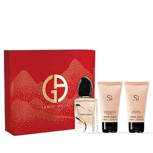 Giorgio Armani Sí  dárková sada (parfémová voda 50 ml + sprchový gel 50 ml + tělový krém 50 ml) dámská