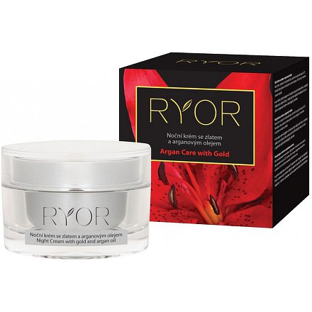 RYOR Argan care with Gold Noční krém 50ml