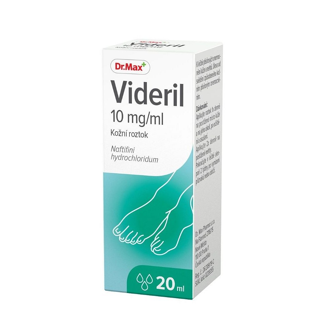 Dr.Max Videril 10 mg/ml kožní roztok 20 ml