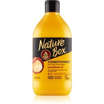 Nature Box Macadamia Oil vyživující kondicionér 385 ml