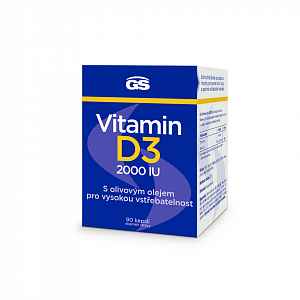 GS Vitamin D3 2000 IU cps.90