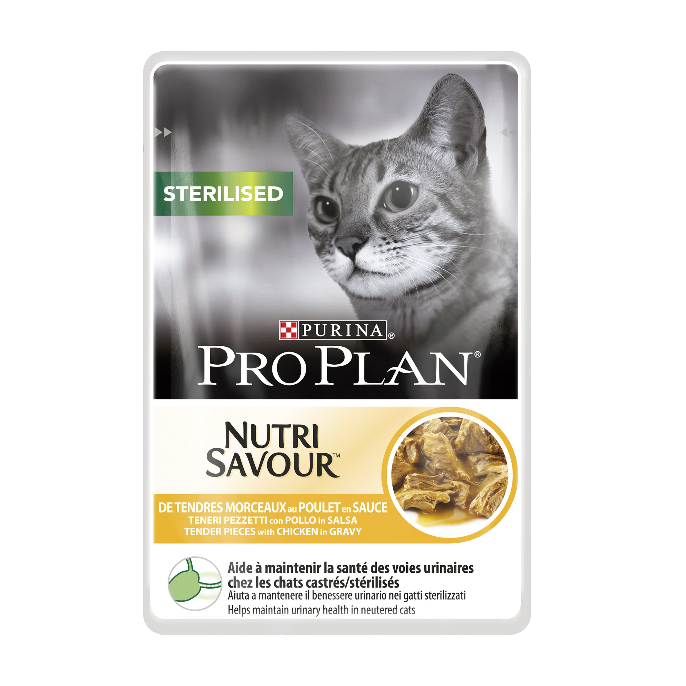 Kap.Pur.PP Cat sterilised kure 85g