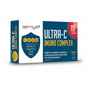 BARNY´S Ultra-C imuno complex 30 + 15 kapslí ZDARMA