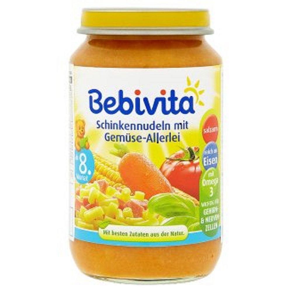 Bebivita суп овощной с говядиной