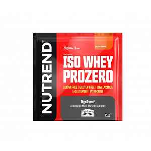 Nutrend Iso Whey Prozero slaný karamel 25 g