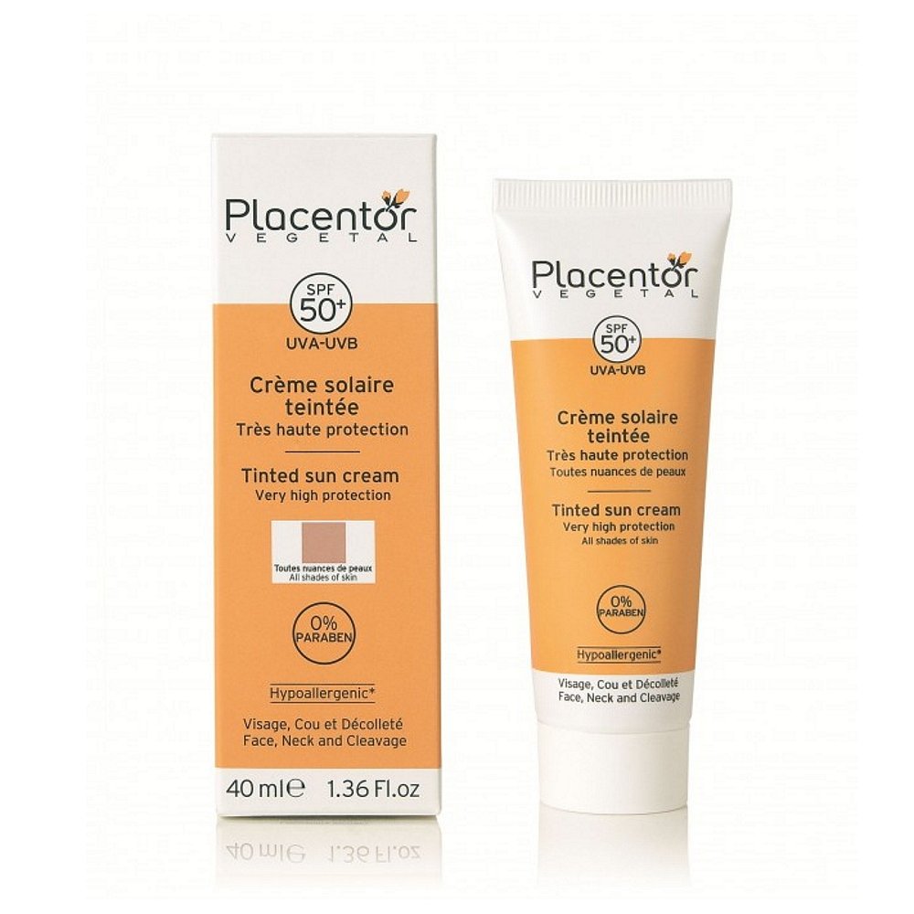 Placentor Opalovací krém tónovaný SPF50+ 40 ml