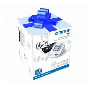 Omron M3 AC digitální tonometr + síťový zdroj