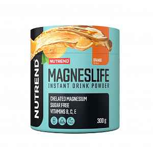 Nutrend Magneslife Instant Drink Powder pomeranč 300 g