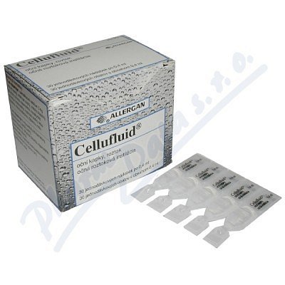 Cellufluid oční kapky 30ks (umělé slzy)