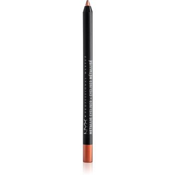 NYX Professional Makeup Metallic Eyeliner metalická tužka na oči odstín 01 Copper 1,3 g