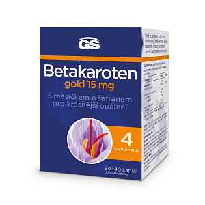 Gs Betakaroten Gold 15mg Cps.80+40