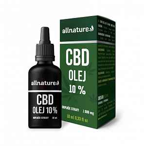 Allnature CBD olej 10% 10 ml