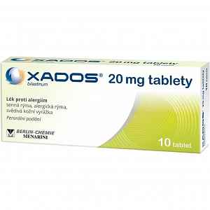 Xados 20mg neobalené tablety 10