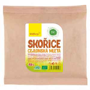 WOLFBERRY Skořice cejlonská mletá BIO 150 g