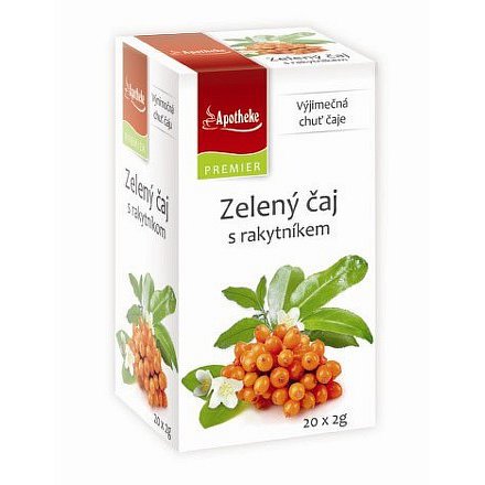 Apotheke Zelený čaj s rakytníkem 20x2g