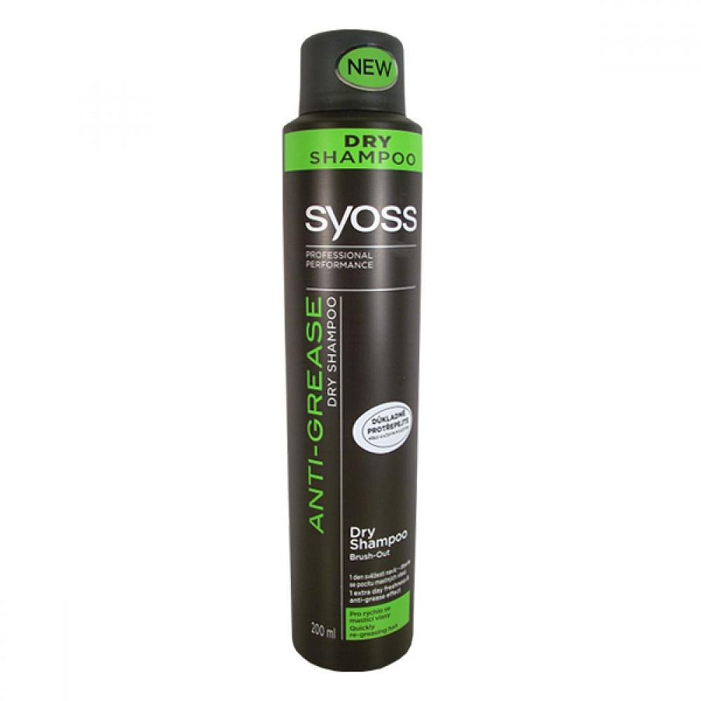 Syoss suchý šampon 200ml Anti Grease (mastné)