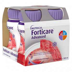 FORTICARE ADVANCED S PŘÍCHUTÍ CHLADIVÉHO OVOCE POR POR SOL 4X125ML