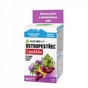 NatureVia Ostropestřec LipoAktiv cps.30