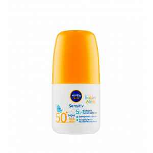 Nivea SUN Dětské mléko na opalování Sensitive OF50+ roll-on 50 ml