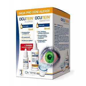 Ocutein Allergo Oční Kapky 15ml + Oční Voda 50ml