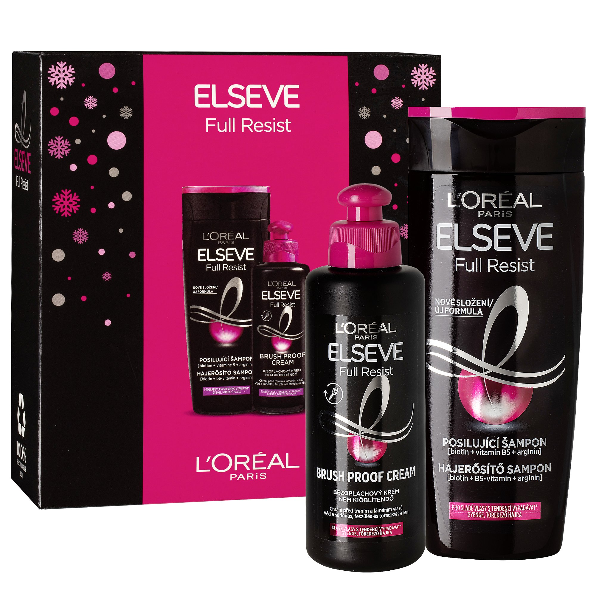 L'Oréal Paris Elseve Full Resist dárková sada pro posílení vlasů