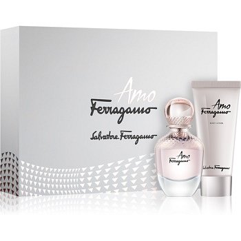 Salvatore Ferragamo Amo Ferragamo dárková sada II.  parfémovaná voda 50 ml + tělové mléko 100 ml