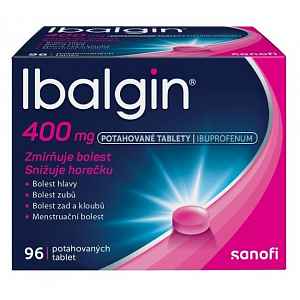 Ibalgin 400mg potahované tablety 96