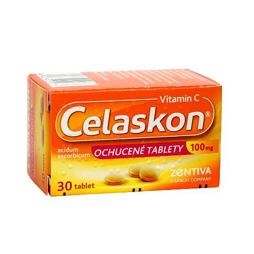 Celaskon Ochucené tablety 100 mg 30 tablet