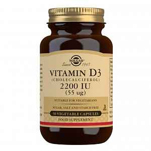 Solgar Vitamin D3 2200iu Csp.50