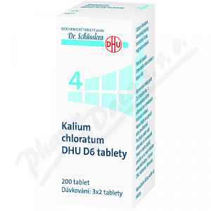 KALIUM Chloratum DHU D6 No.4 200 tablet