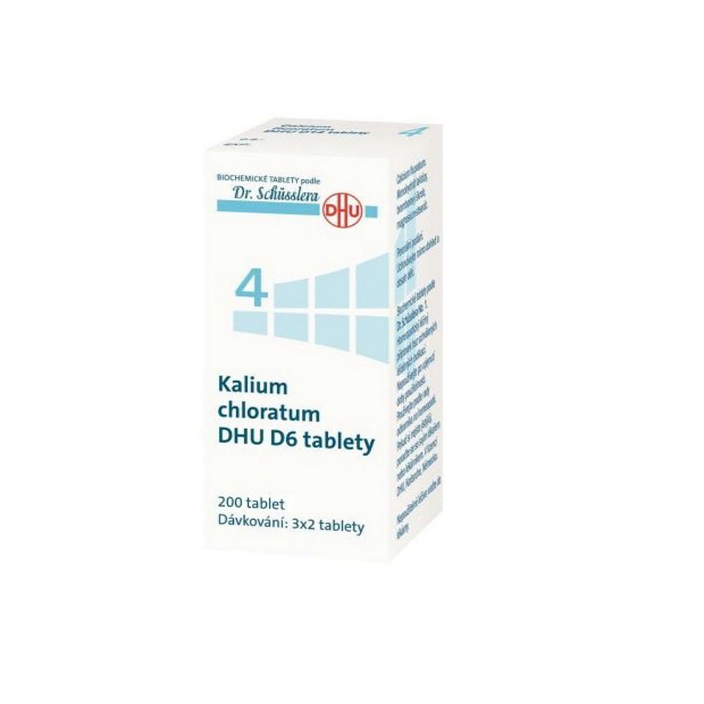 KALIUM Chloratum DHU D6 No.4 200 tablet