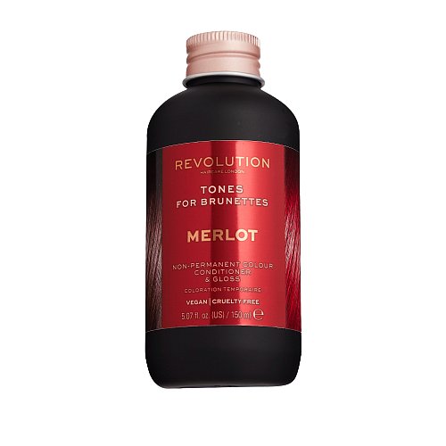 Revolution Haircare Tones for Brunettes Barva na vlasy Merlot 150ml