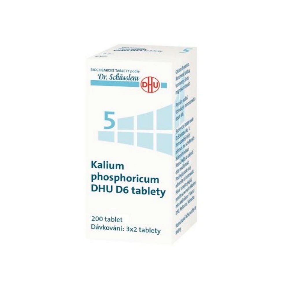 KALIUM Phosphoricum DHU D6 No.5 200 tablet