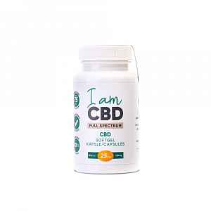 I am CBD Full Spectrum CBD kapsle 1500 mg 60 kapslí