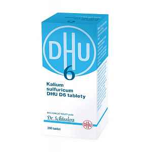 KALIUM Sulfuricum DHU D6 No.6 200 tablet