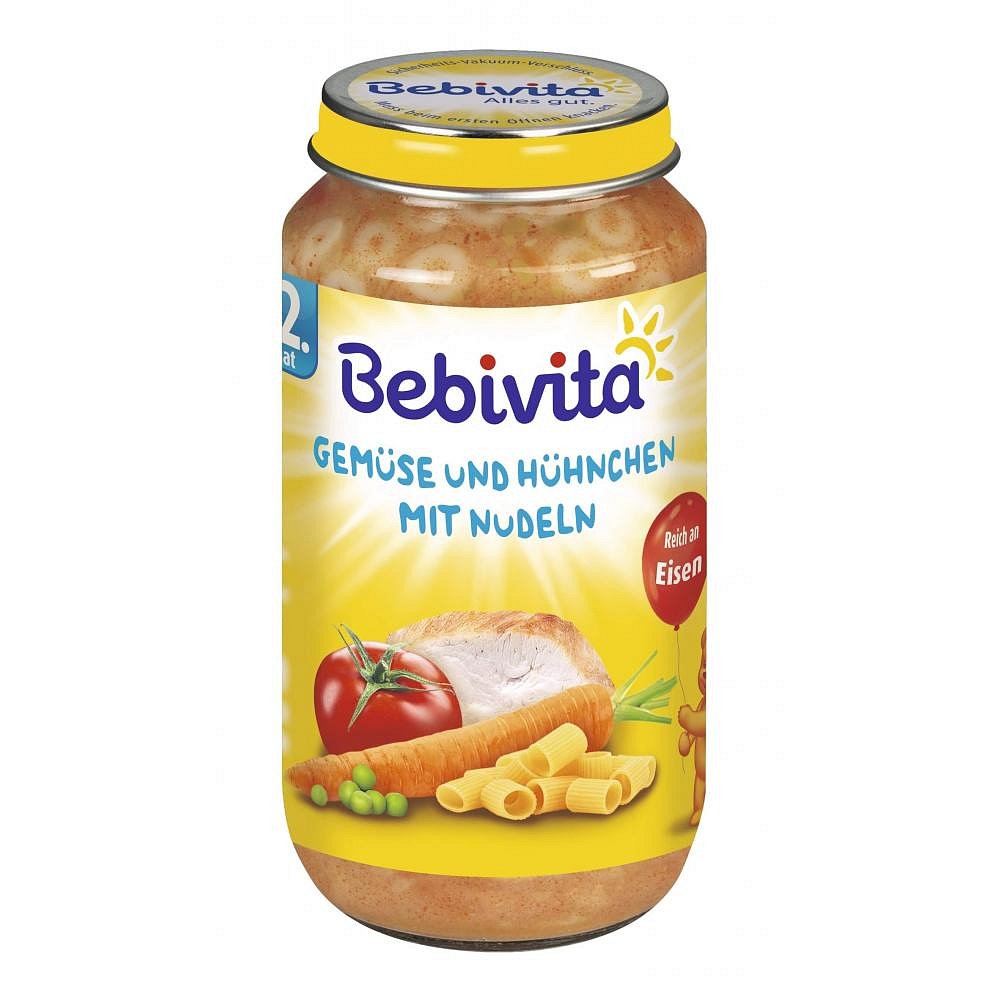 Bebivita суп овощной с говядиной