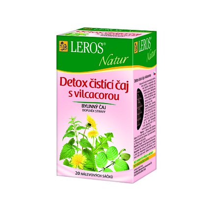 LEROS NATUR Detox čist.čaj s Vilcacorou n.s.20x1.5