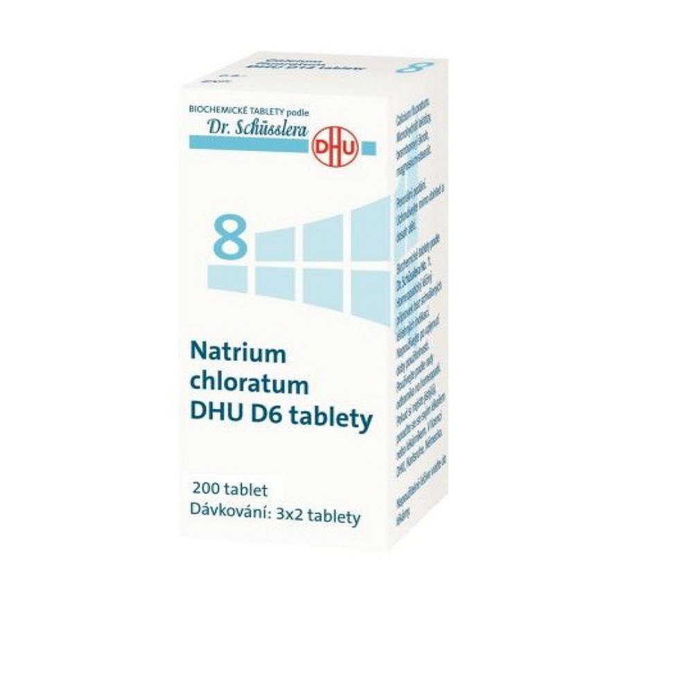 NATRIUM Chloratum DHU D6 No.8 200 tablet