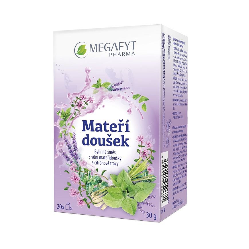 Megafyt Mateří doušek porcovaný čaj 20x1,5 g