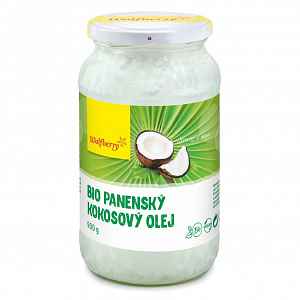 Panenský kokosový olej BIO 1000 ml Wolfberry 1+1 ZDARMA*