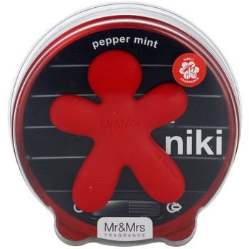 Mr & Mrs Fragrance Niki Pepper Mint vůně do auta plnitelná