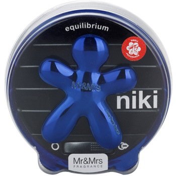 Mr & Mrs Fragrance Niki Equilibrium vůně do auta plnitelná