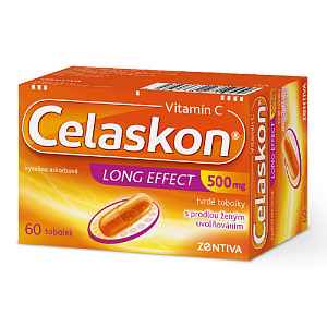 Celaskon Long Effect 500mg tvrdé tobolky s prodlouženým uvolňováním 60