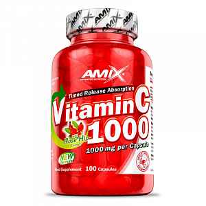 Amix Vitamin C 1000mg, 100 kapslí