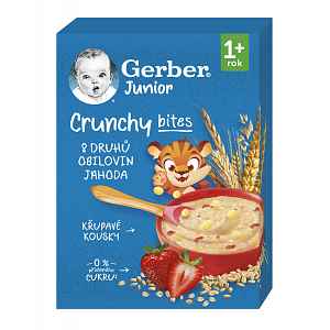 Gerber Junior Nemléčná kaše jahodová 1r+ 200 g