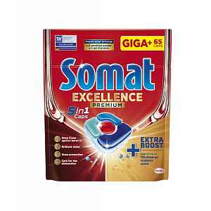 Somat Kapsle do myčky Excellence 5v1 65 ks