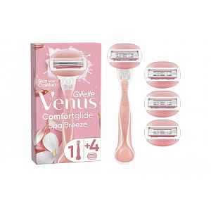 Gillette Venus ComfortGlide Spa Breeze dámský holicí strojek 1 ks + 4 náhradní hlavice